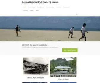Levukafiji.com(Guide to Levuka and Ovalau Island) Screenshot