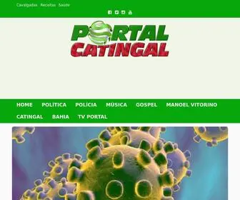 Levybarros.com.br(Portal Catingal) Screenshot