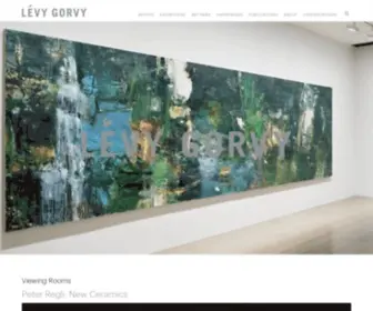 Levygorvy.com(Lévy Gorvy) Screenshot