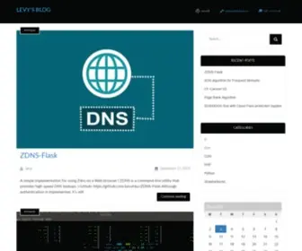 Levyhsu.com(Levy's Blog) Screenshot