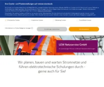 Lew-Netzservice.de(Versorgungssicherheit in Bayerisch) Screenshot