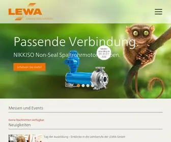 Lewa-Pumpen.ch(Pumpen, Systeme und Anlagen) Screenshot