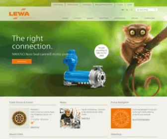 Lewa.com.br(Bombas dosadoras de fluidos e sistemas dosadores) Screenshot