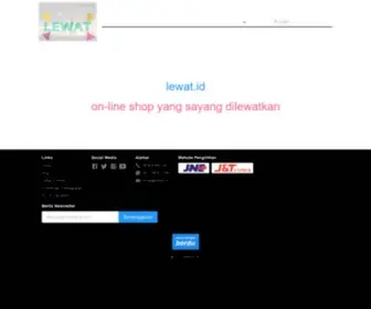 Lewat.id(ONLINE SHOP YANG SAYANG DI LEWATKAN) Screenshot