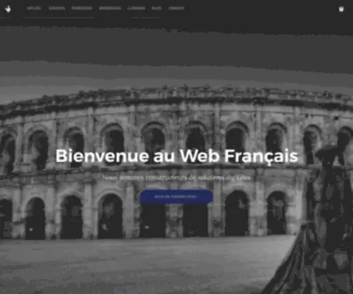 Lewebfrancais.fr(Agence de Développement Web et logiciel à Nîmes) Screenshot