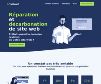 Lewebvert.fr(Webvert) Screenshot