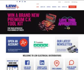 Lewelectrical.co.uk(LEW Electrical Distributors) Screenshot