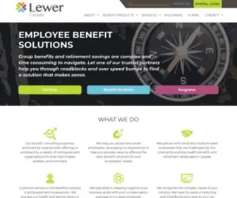 Lewer.ca(Lewer Canada) Screenshot