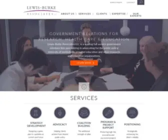 Lewis-Burke.com(Lewis-Burke Associates LLC) Screenshot