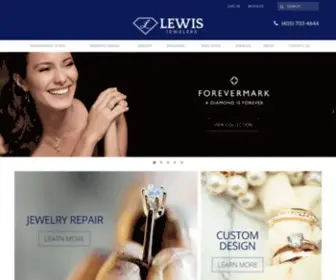 Lewis-Jewelers.com(Lewis Jewelers) Screenshot