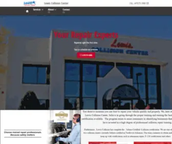 Lewiscollision.com(Lewis Collision Center) Screenshot