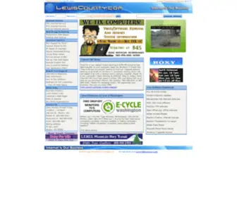 Lewiscounty.com(Tiger Mountain Technologies is) Screenshot