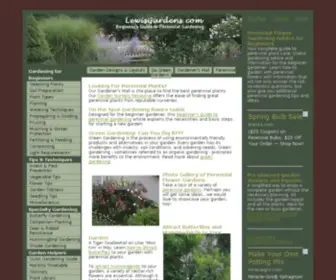 Lewisgardens.com(Gardening for Beginners) Screenshot