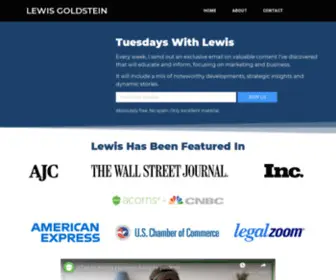 Lewisgoldstein.com(Lewis Goldstein) Screenshot