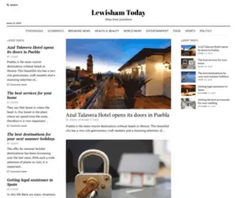 Lewisham-Today.co.uk(Lewisham Today) Screenshot