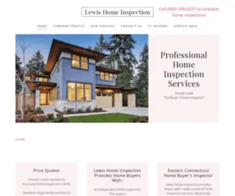 Lewishomeinspection.com(When you hire Lewis Home Inspection in CT) Screenshot