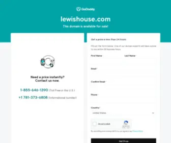 Lewishouse.com(Saratoga bed and breakfast) Screenshot