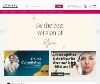 Lewisiawellness.com(Start on your path to a better health) Screenshot