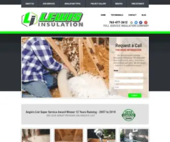 Lewisinsulation.com(Lewis Insulation's team) Screenshot