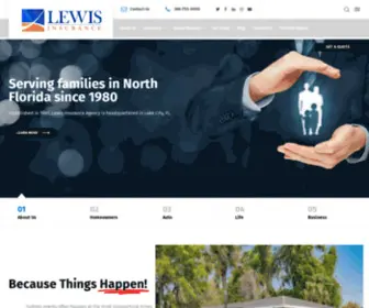 Lewisinsurance.com(Lewis & Lewis Insurance Agency) Screenshot