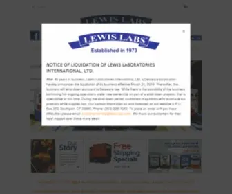 Lewislabsdirect.com(Lewis Labs) Screenshot