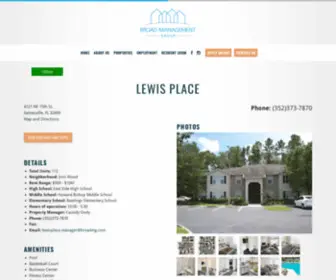 Lewisplaceatironwood.com(Property Detail) Screenshot