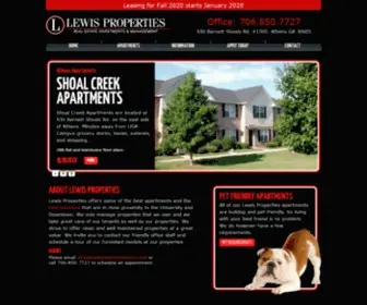 Lewispropertiesathens.com(Real Estate Management and Investments) Screenshot