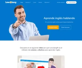 Lewolang.com(Aprender inglés con Lewolang es muy fácil) Screenshot