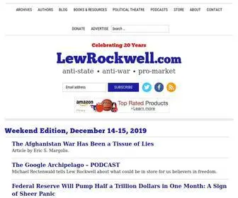 Lewrockwell.com(Lew Rockwell) Screenshot