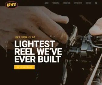 Lews.com(Lew’s Fishing) Screenshot