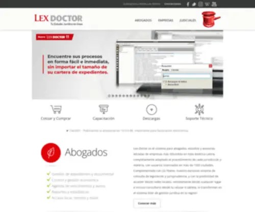 Lex-Doctor.net(Sistema) Screenshot