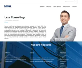 Lexa.com.mx(Lexa Consulting) Screenshot