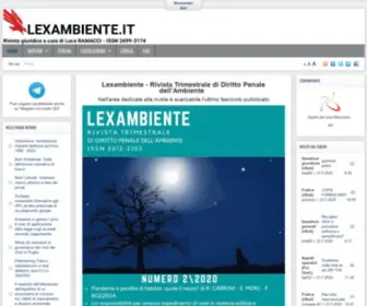 Lexambiente.com(Diritto) Screenshot