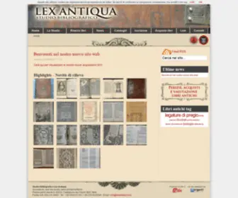 Lexantiqua.com(Lexantiqua) Screenshot