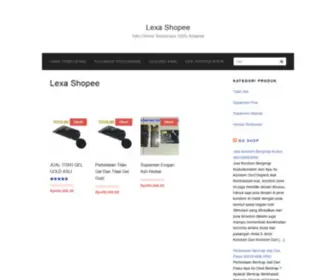 Lexashopee.com(Lexa Shopee) Screenshot