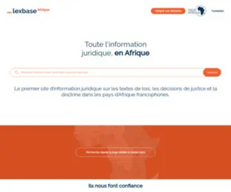 Lexbase-Afrique.com(Lexbase Afrique) Screenshot