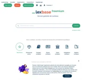 Lexbase.fr(Moteur) Screenshot