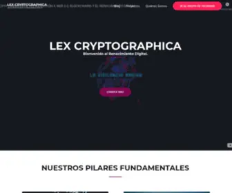 Lexcryptographica.net(WEB 3.0) Screenshot