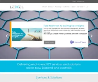 Lexel.co.nz(Founded over 30 years ago; Lexel) Screenshot