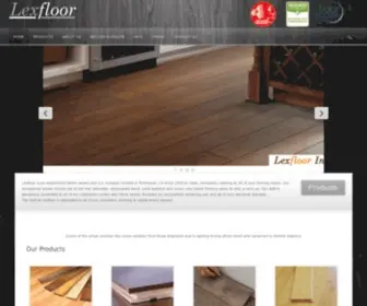 Lexfloor.com(Lexfloor is an established family owned and run company) Screenshot