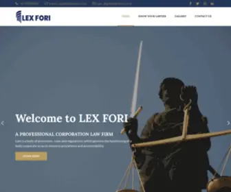 Lexforilegalhelp.com(Delhi Lawyers) Screenshot