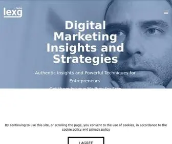 Lexgabrees.com(Digital Marketing Strategies for Growing your Business) Screenshot