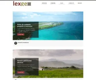 Lexgeo.com(Abogados) Screenshot