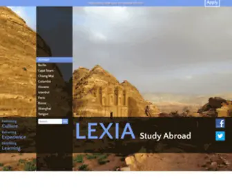 Lexiaintl.org(Lexia Study Abroad) Screenshot