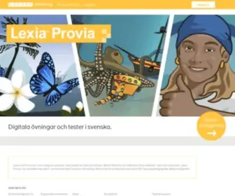 Lexiaprovia.se(Lexia & Provia) Screenshot