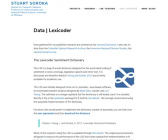Lexicoder.com(Choose a memorable domain name. Professional) Screenshot