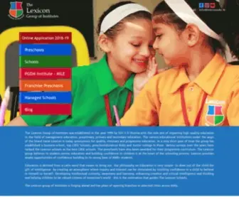 Lexicon.edu.in(The Lexicon International School) Screenshot