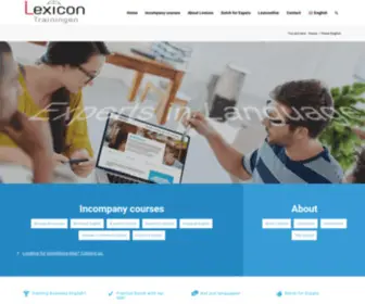 Lexicon.nl(Zakelijke Taaltrainingen Op Maat) Screenshot