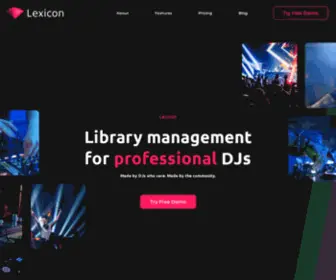 Lexicondj.com(Lexicondj) Screenshot