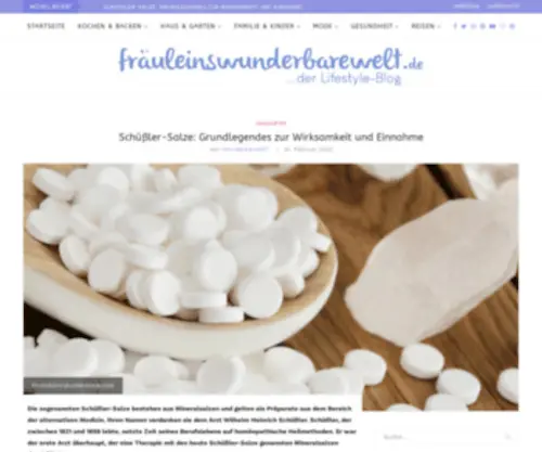 Lexikon-Der-Schuessler-Salze.de(Schüßler) Screenshot